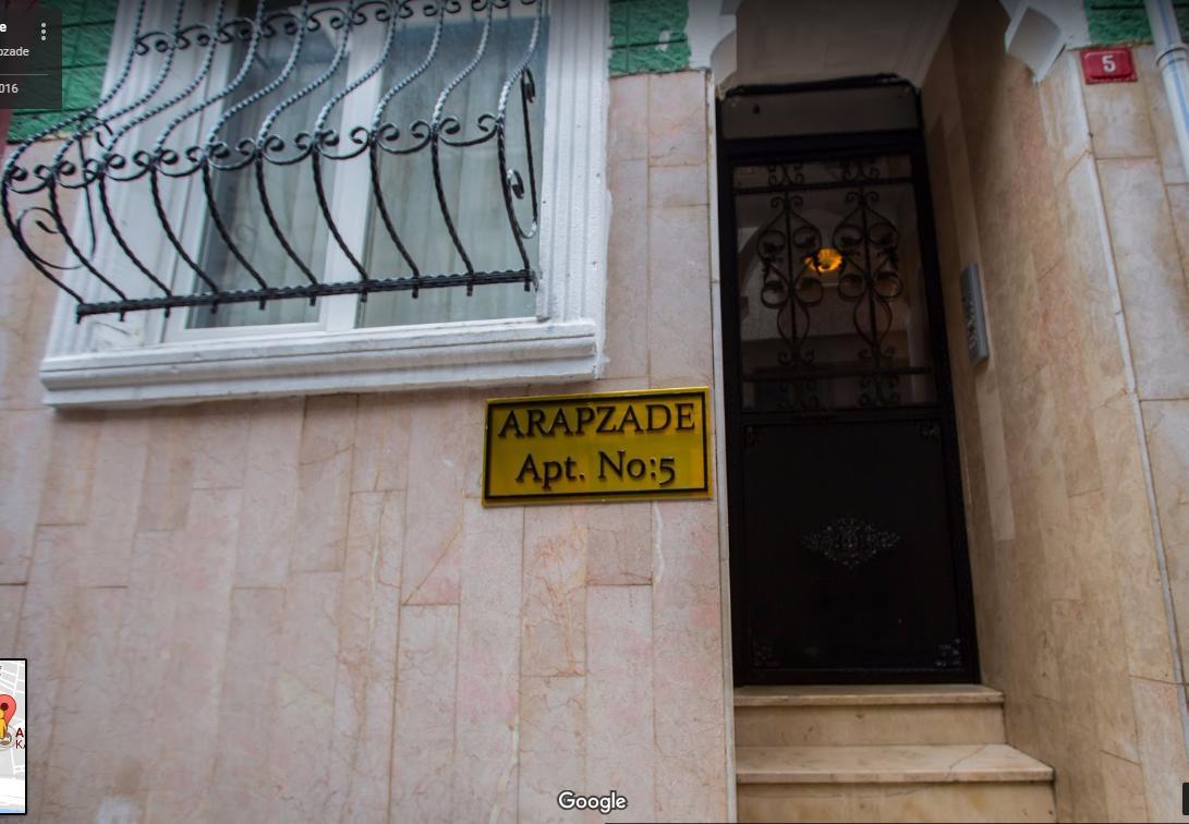 Arapzade Apart Otel Istanbul Eksteriør bilde